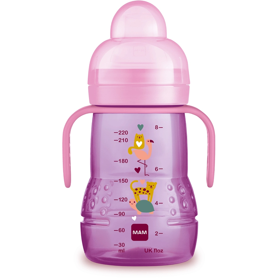 MAM Trinklernflasche Trainer+, 220 ml, Schildkröte