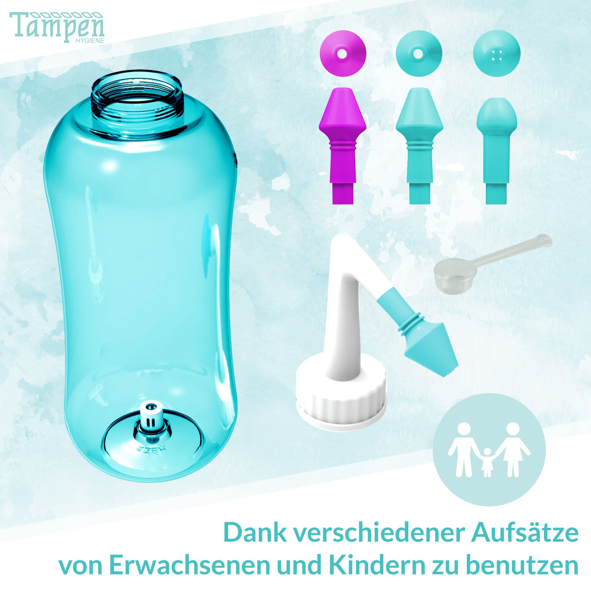 TAMPEN® Nasendusche Set