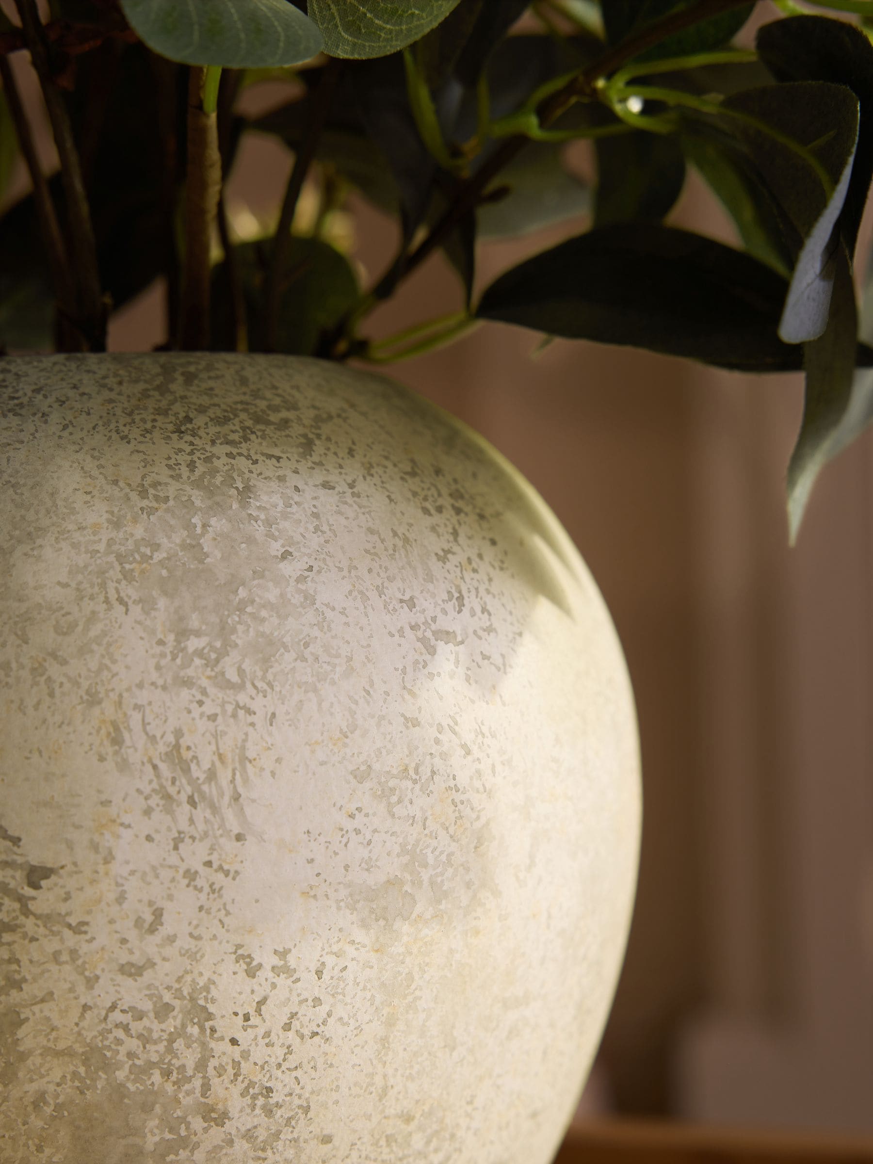 Artificial Foliage Arrangement in Lydford Vase
