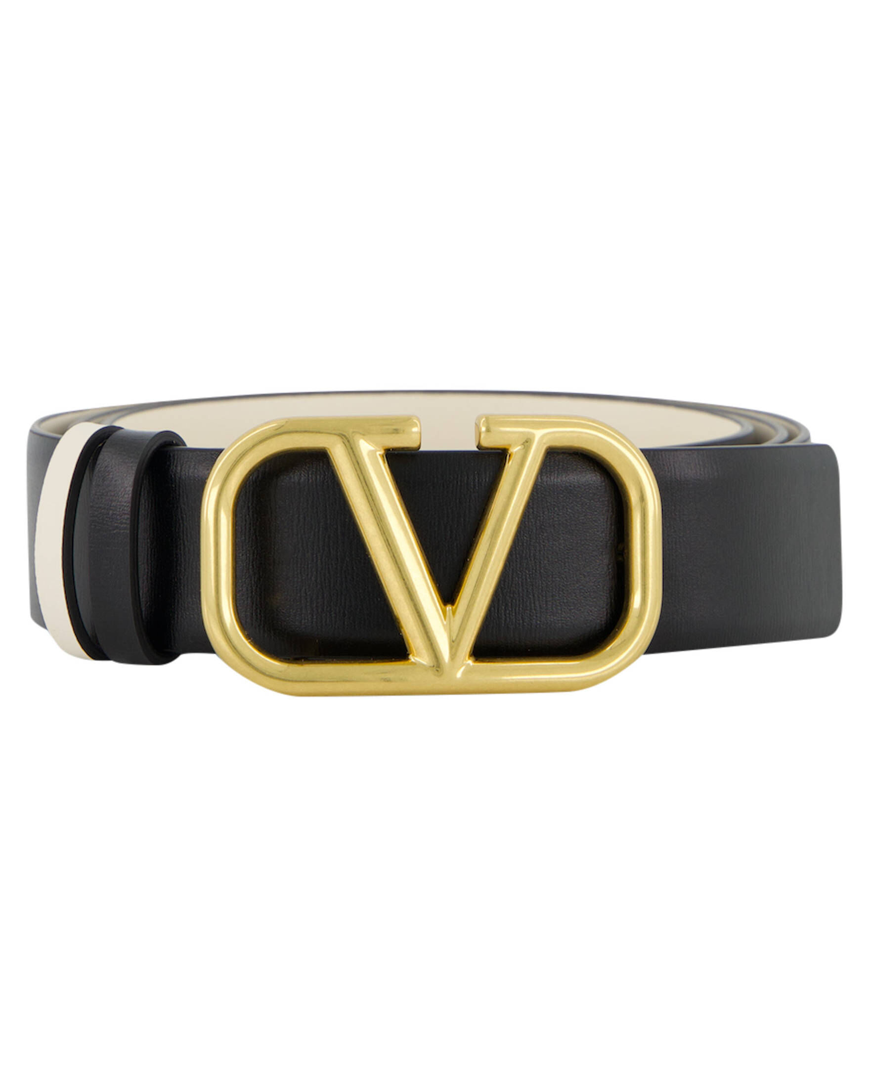 Valentino Garavani| Damen Ledergürtel  REVERSIBLE VLOGO SIGNATURE