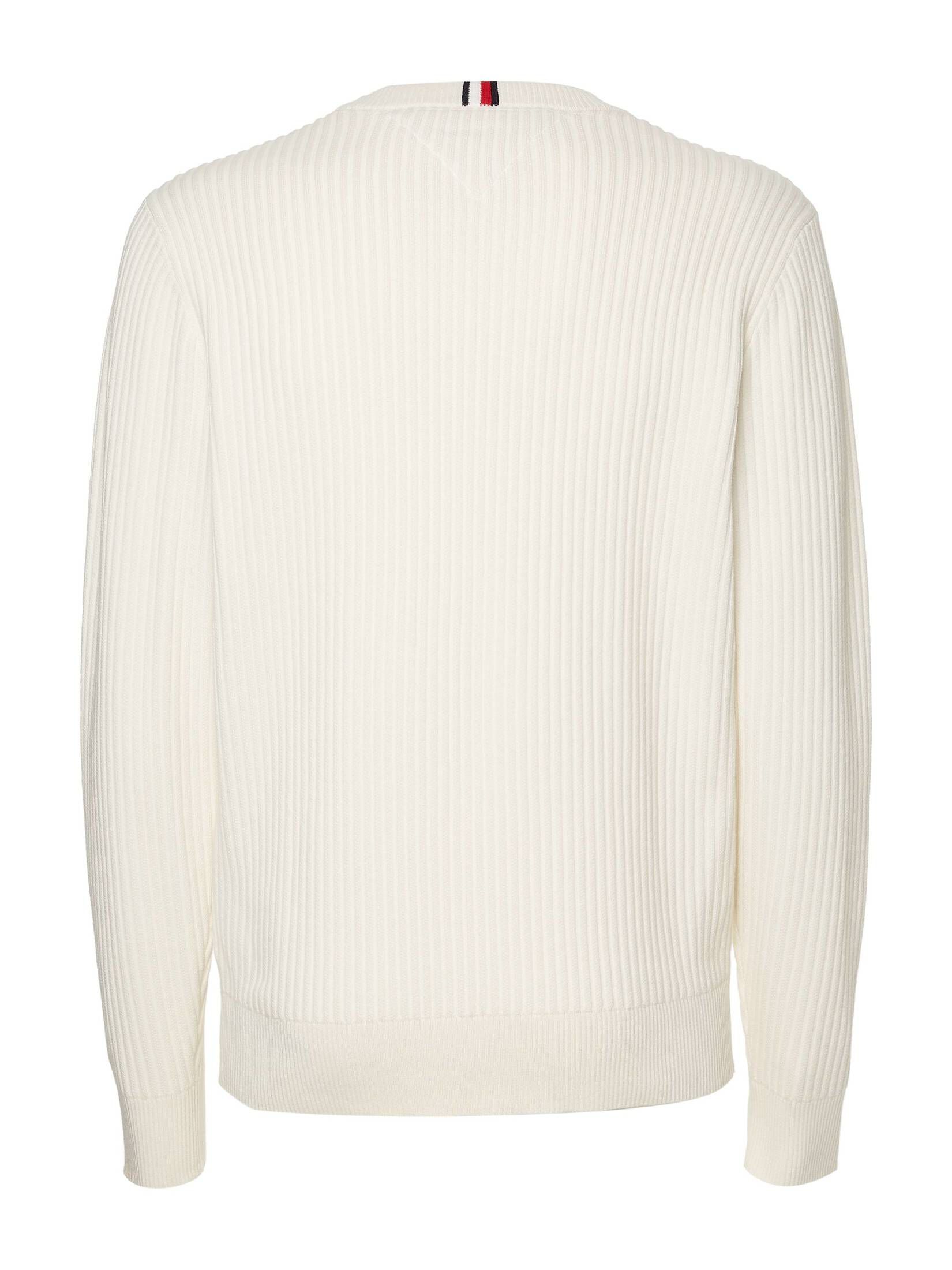 Tommy Hilfiger| Herren Pullover HILFIGER STRUCTURE FLAG CREW