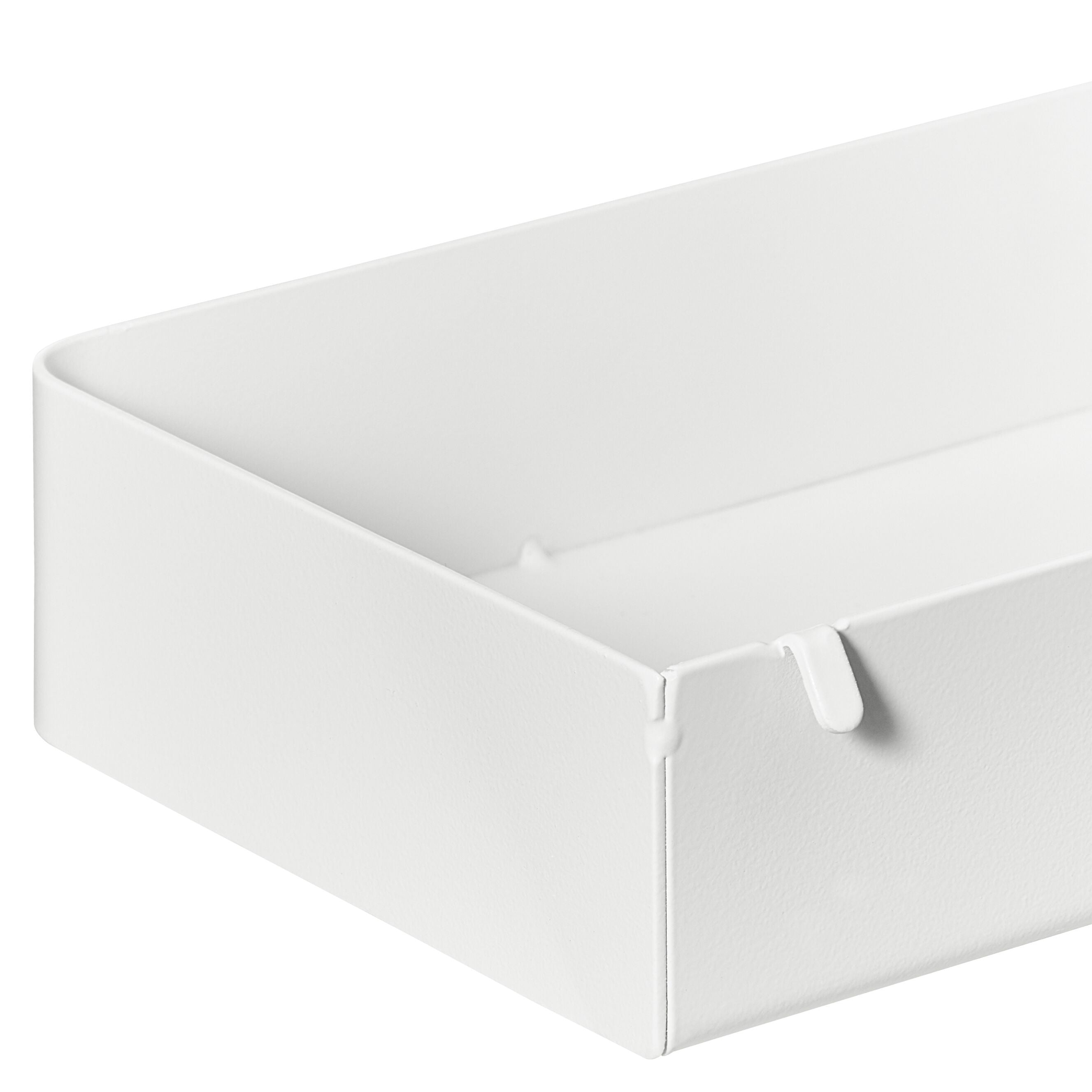BELLO Behälter - Weiss / B: 18.9 cm x T: 10.6 cm x H: 3.2 cm