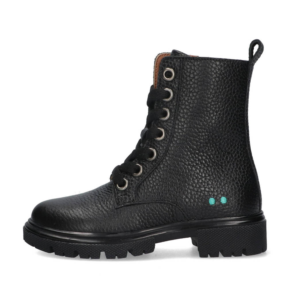 BunniesJR Saar Sterkleren veterboots zwart