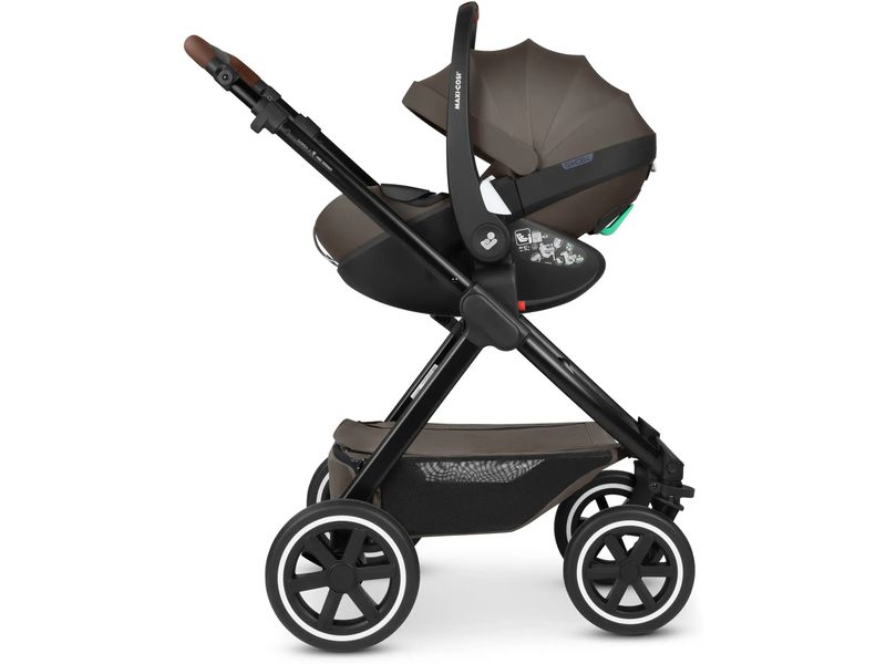 ABC Design Kinderwagenset Samba 2 Nature 3in1 Kinderwagen-Set Samba 2 inkl. Babyschale Maxi Cosi Pebble 360 Pro 2