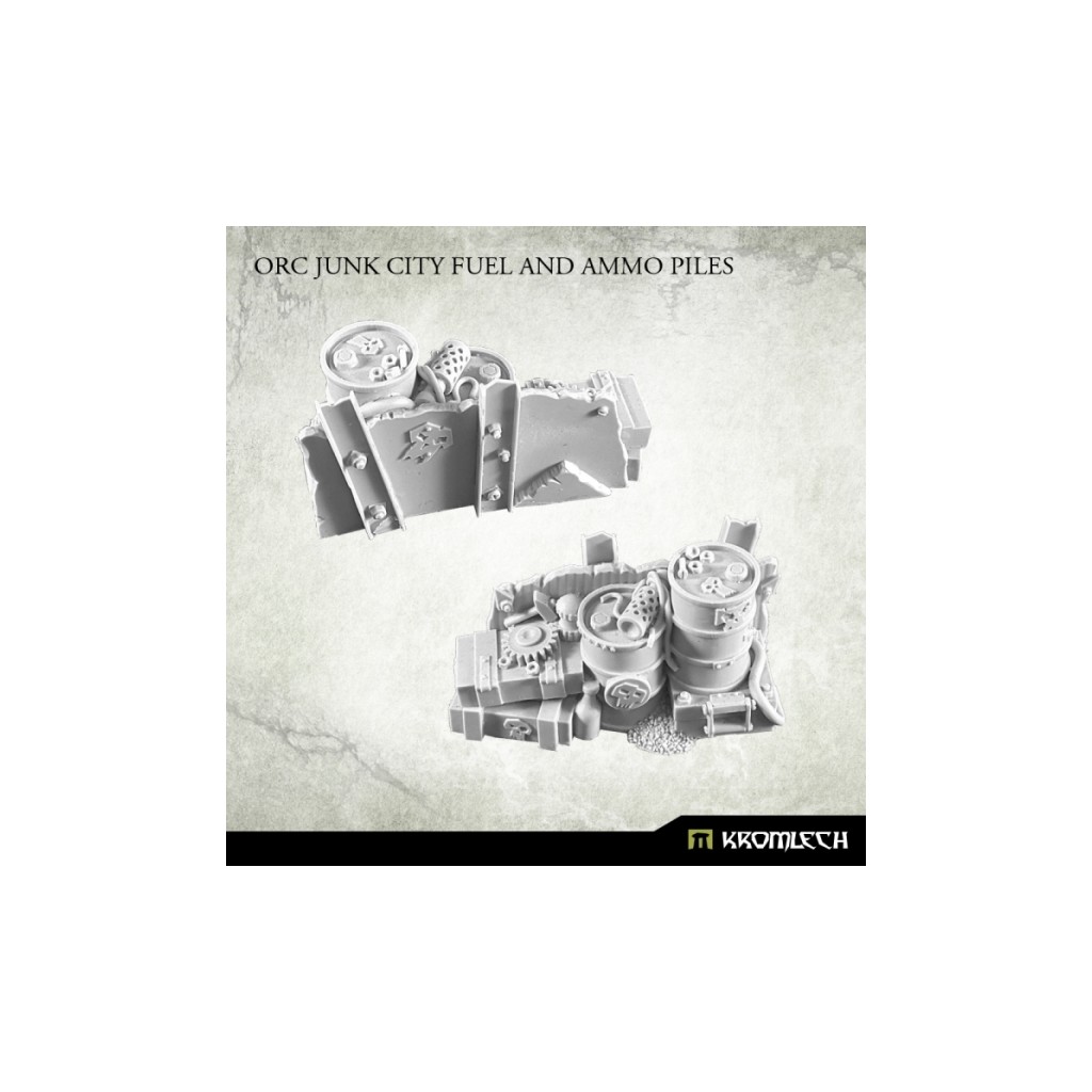 Orc Junk City Fuel and Ammo Piles