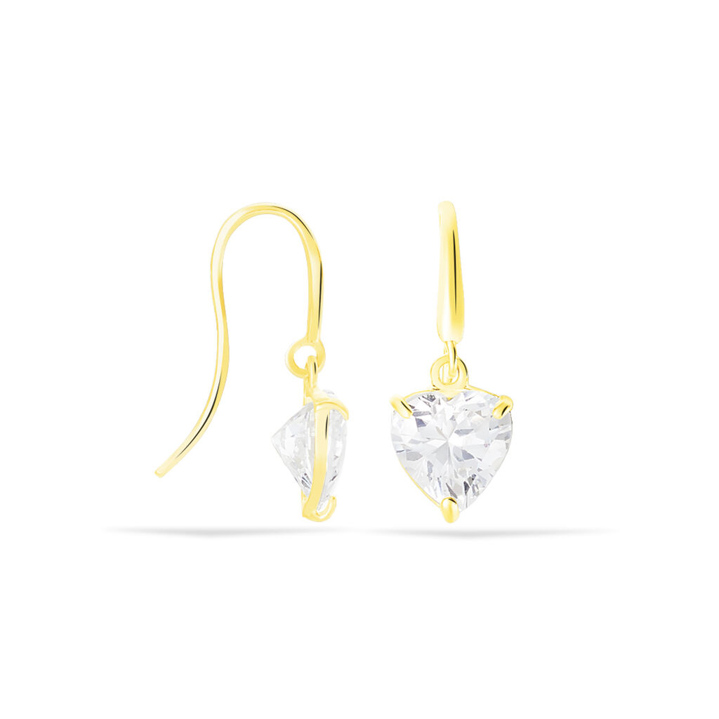 Boucles D'oreilles Djimmy Or Jaune Oxyde