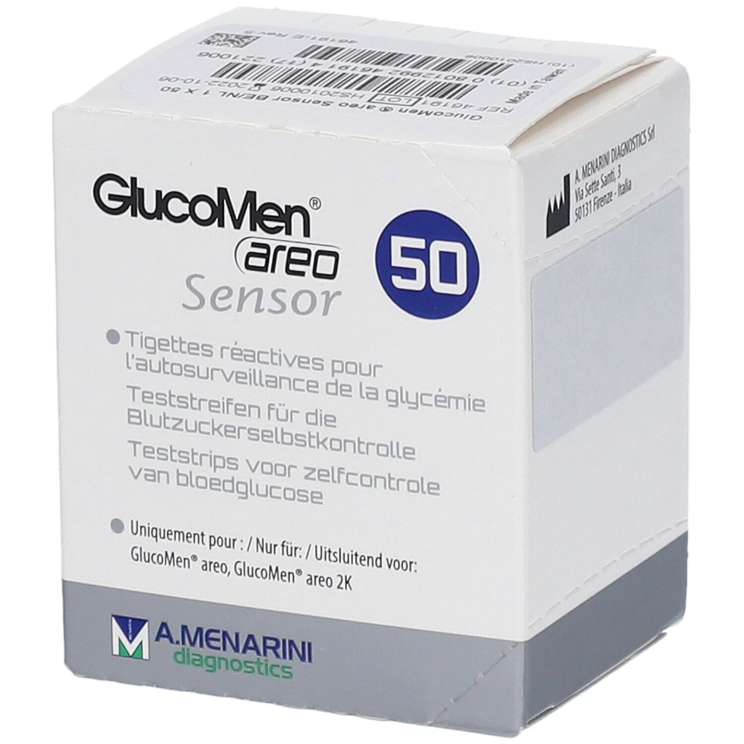 GlucoMen® areo Sensor Teststreifen