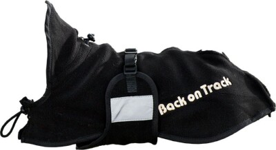Back On Track - Fleecedækken Til Hund - Sort - 46 CM