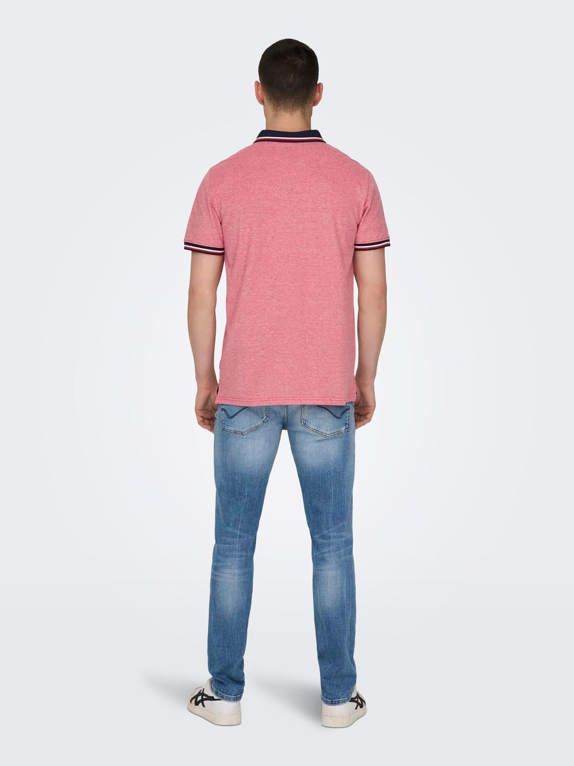 ONSFLETCHER Polo Racing Red