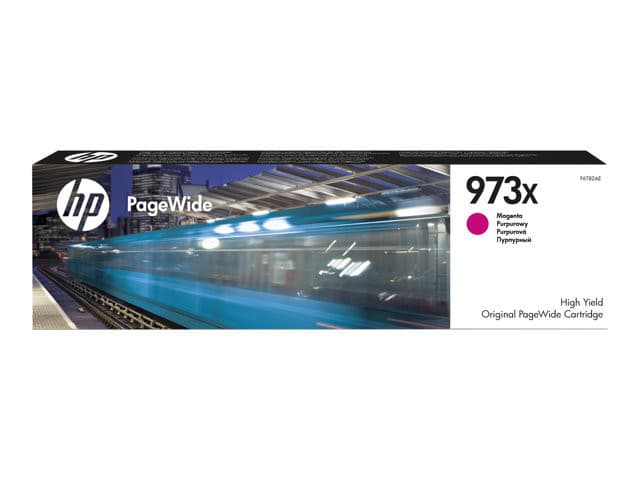 HP blækpatron 973X Original PageWide Magenta
