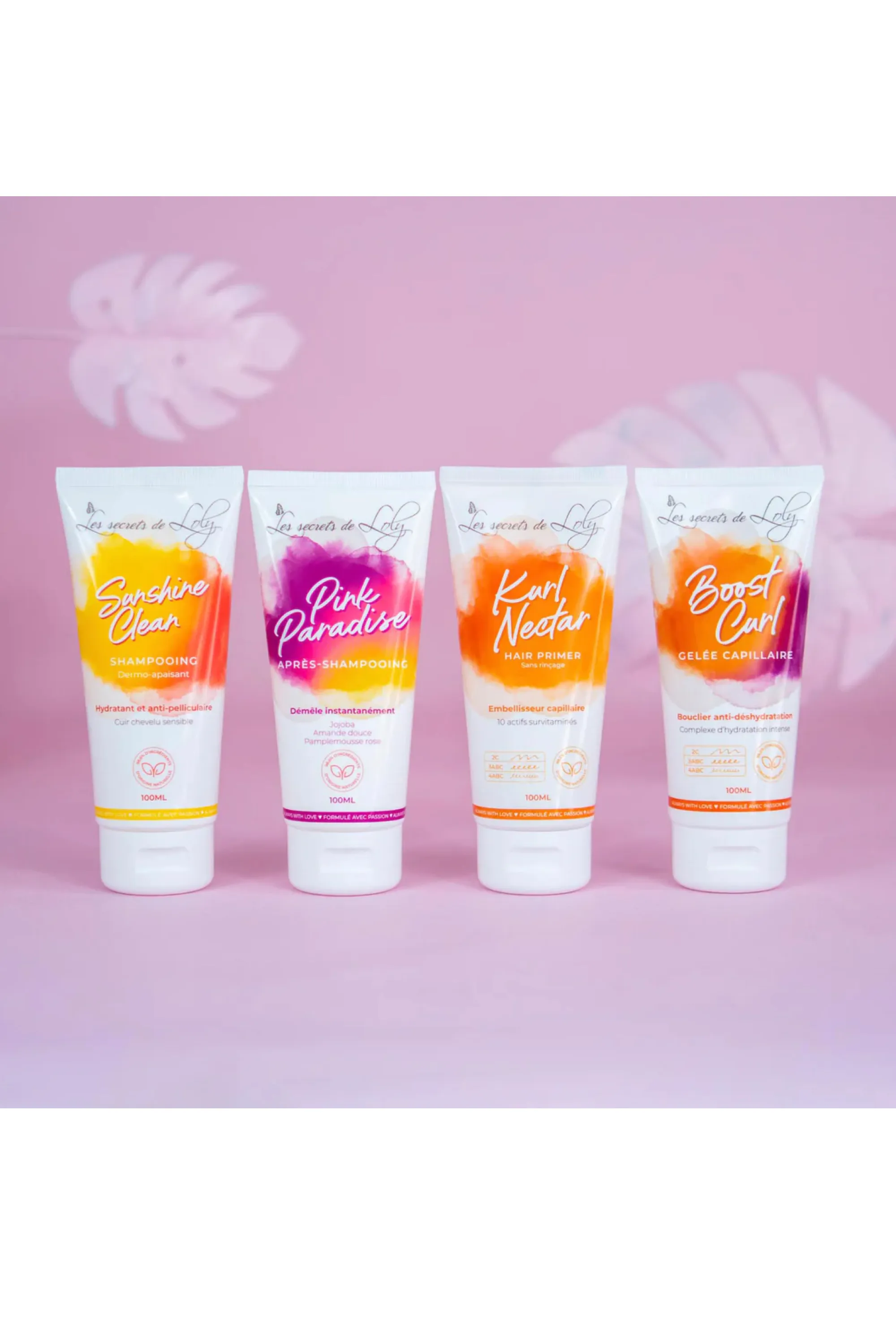 Les Secrets de Loly Trousse Les indispensables pour cheveux ondulés & bouclés-400 ml