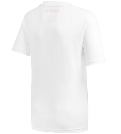 adidas Performance T-Shirt - Weiß m. Pink Print