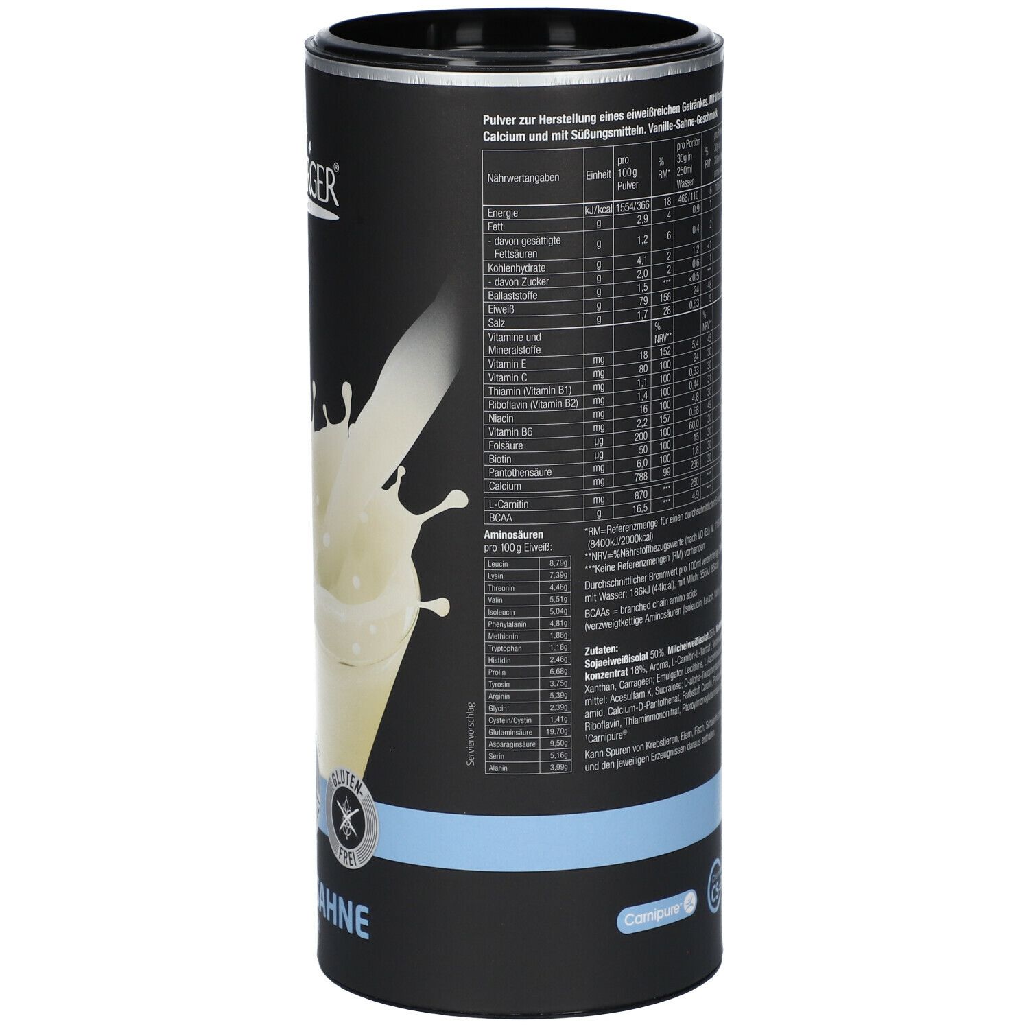 3K PROTEIN SHAKE Vanille-Sahne