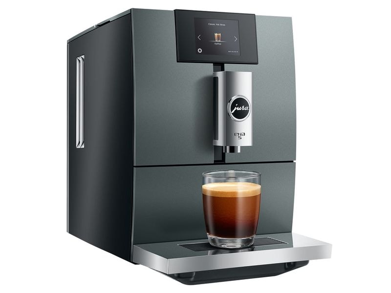 JURA Kaffeevollautomat ENA 5 Night Inox (SA) Vollautomatische Kaffeemaschine