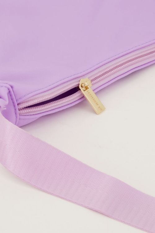 Lila crossbody tas