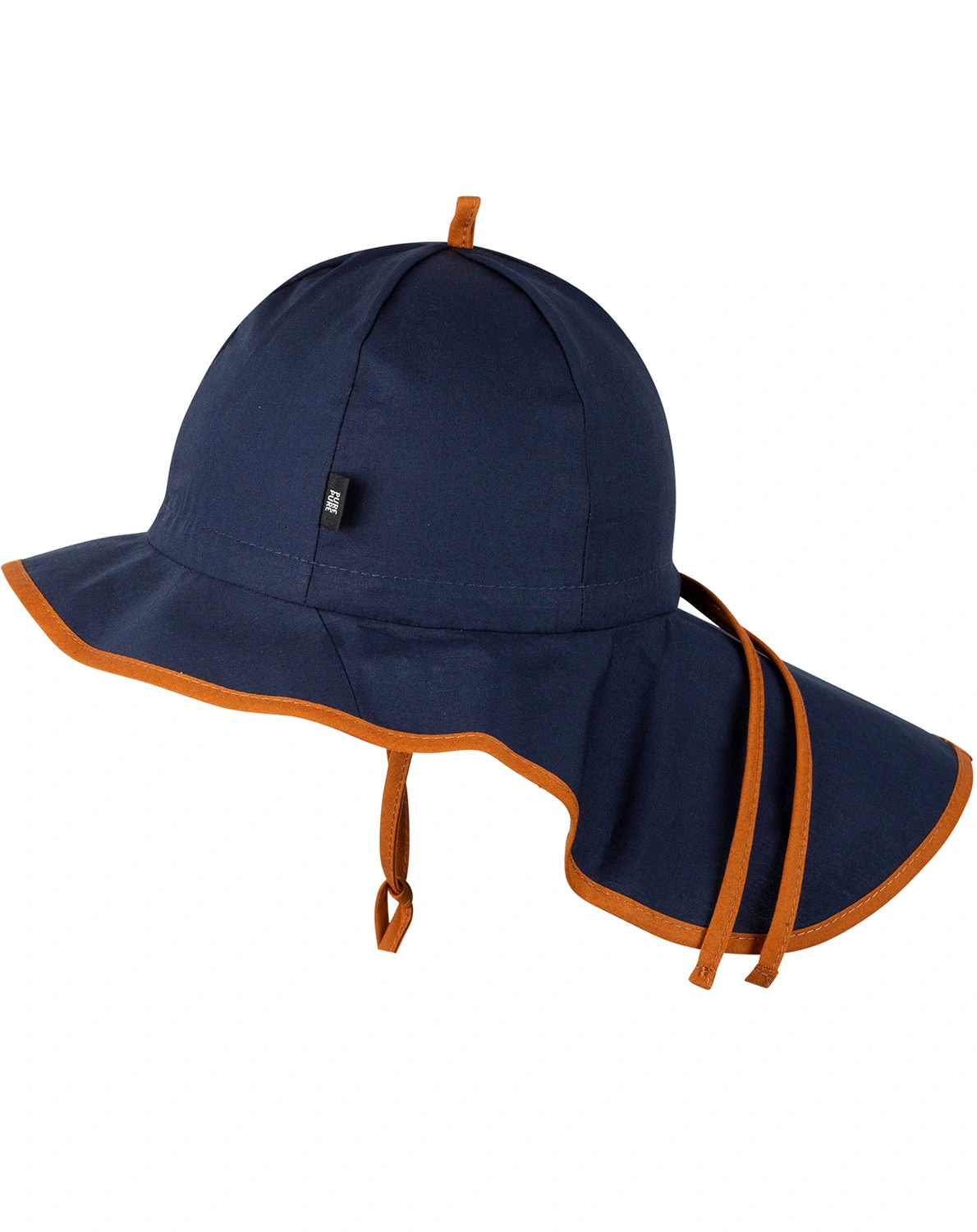 Sommerhut HOLIDAY mit Nackenschutz in indigo