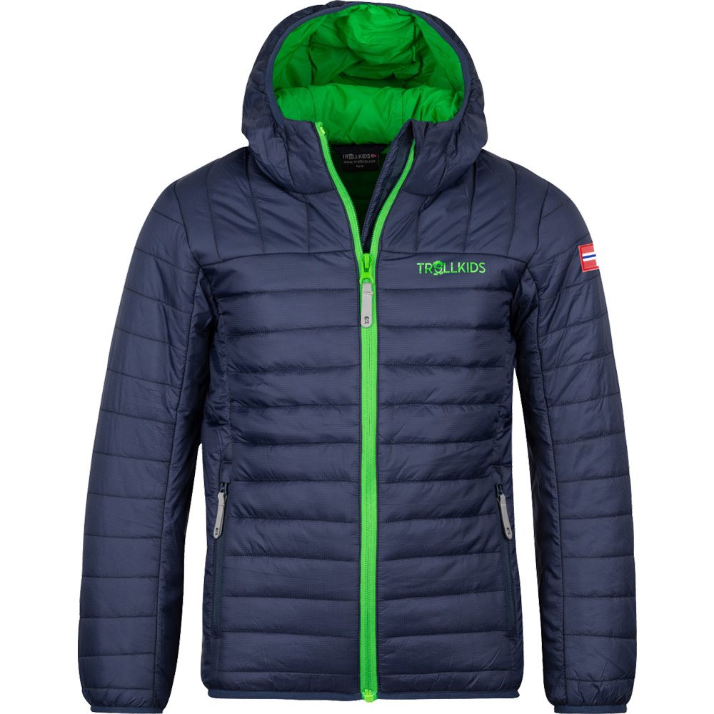 Trollkids Eikefjord Steppjacke Kinder navy