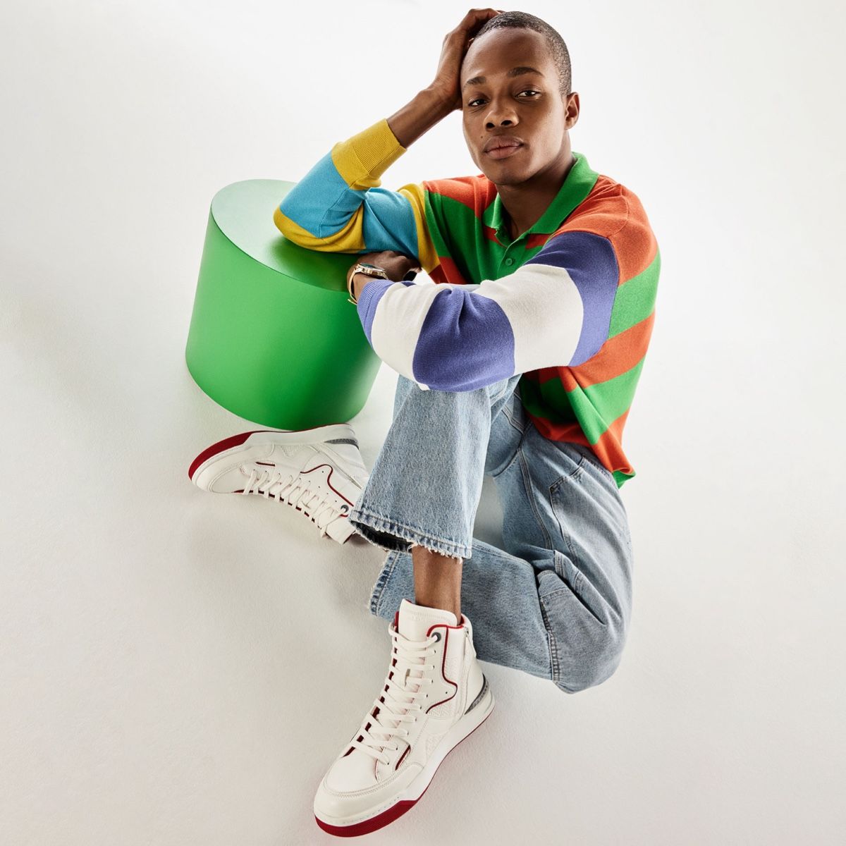 Jumpstreet White Men High top