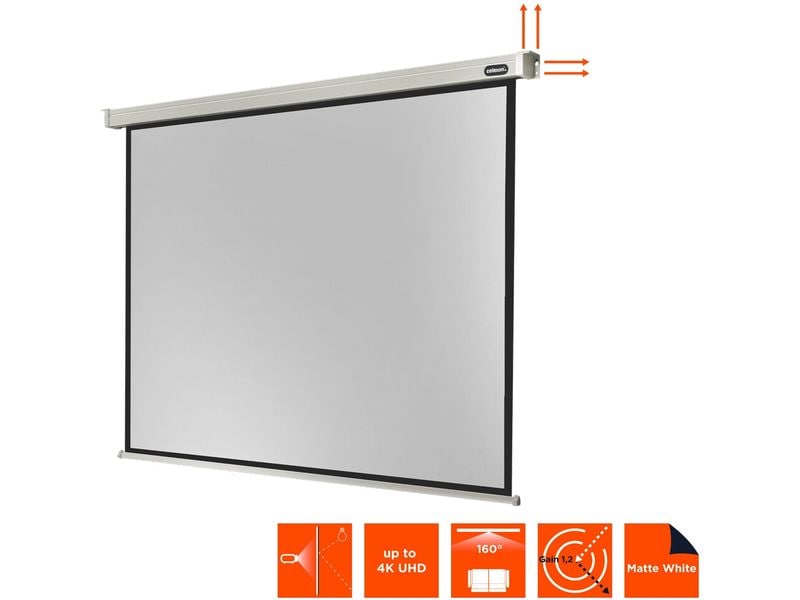 Celexon Motorleinwand Motor Professional 280x210cm 4:3 Leinwand Motor Professional 280 x 210 cm