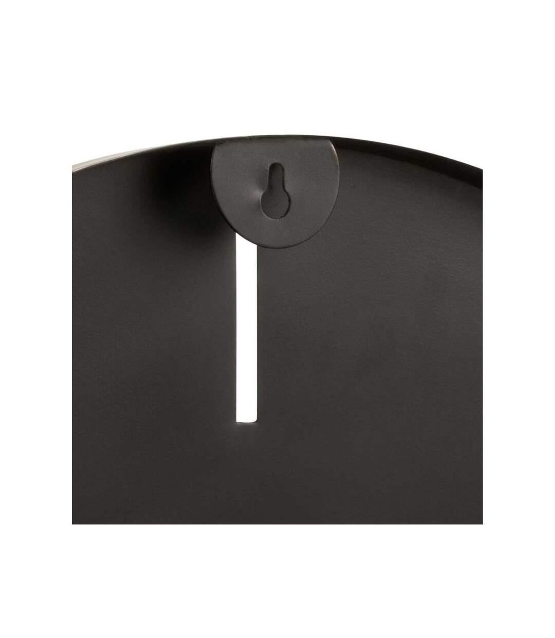 Paris Prix - Horloge Murale En Métal Design mat 76cm Gris