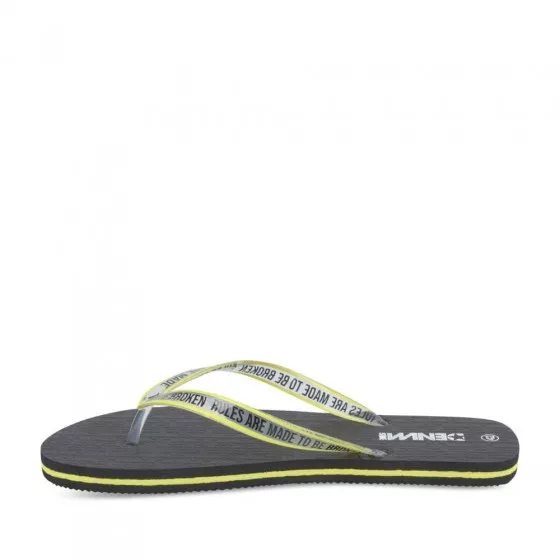 Tongs NOIR DENIM SIDE