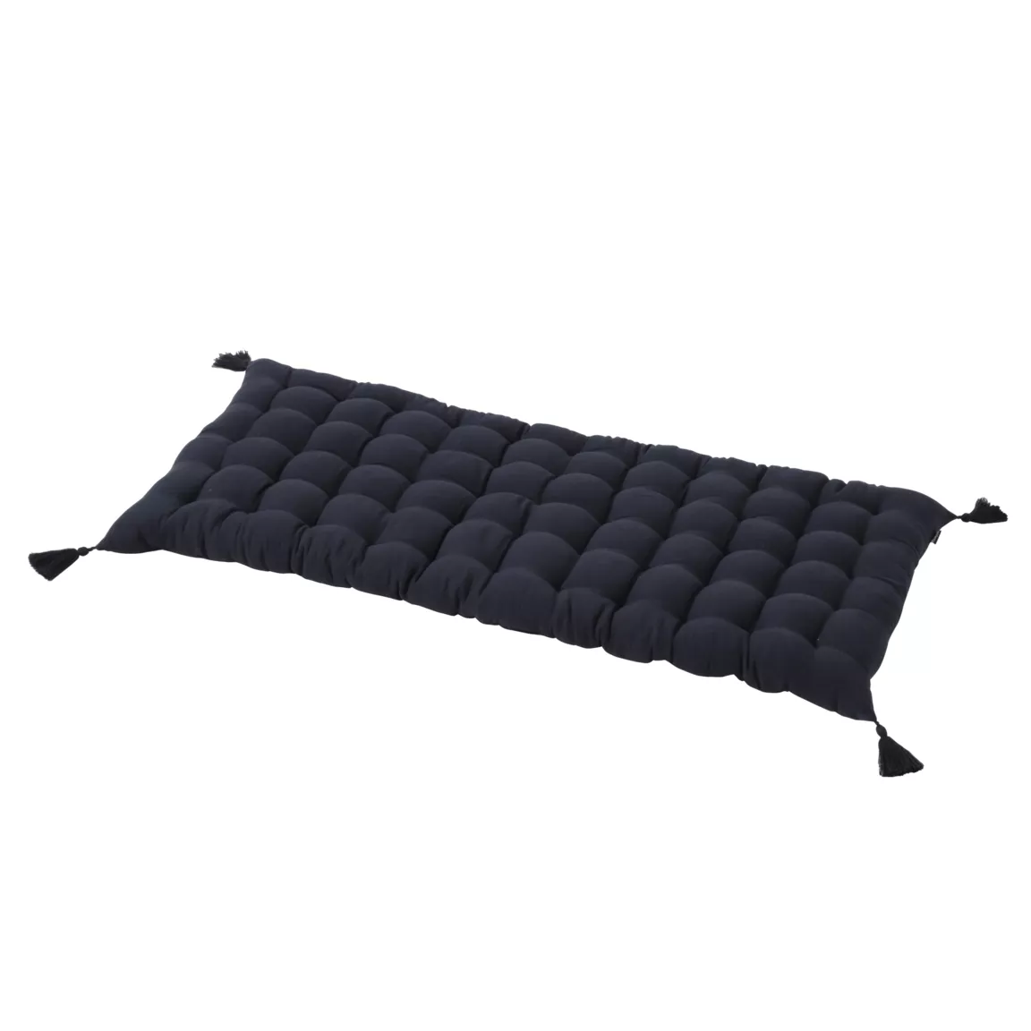 Matelas de sol gaze de coton (60 x 120 cm) Gaïa Bleu nuit
