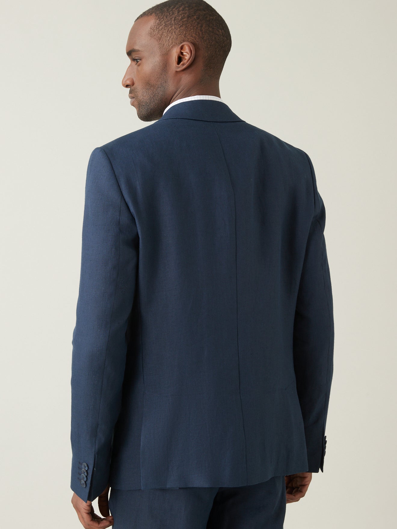 Veste de costume lin ou chanvre homme