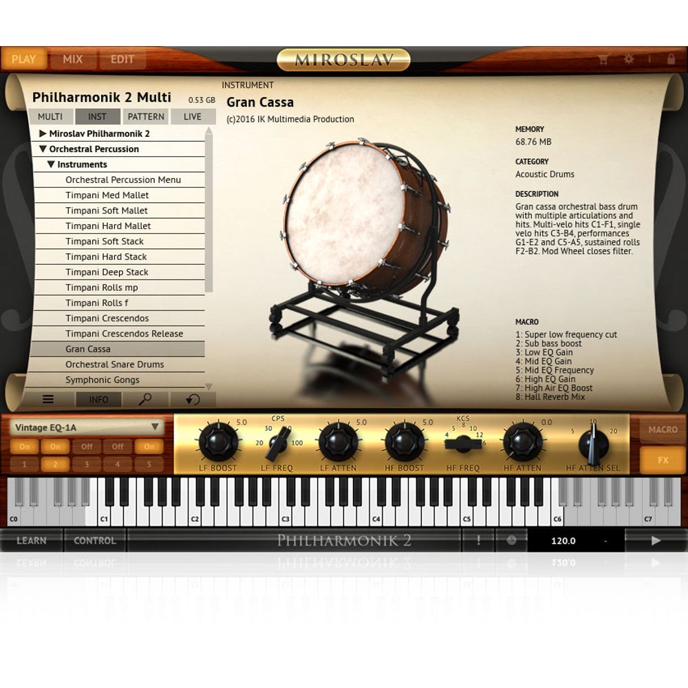IK Multimedia Orchestral Percussion (download)