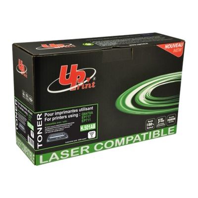 Cartouche laser compatible Canon 711 - noir - Uprint