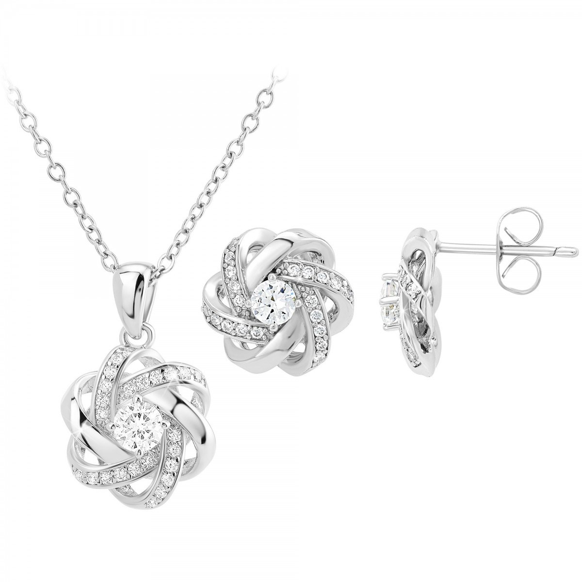 Parure ornée de Cristaux scintillants SC Crystal