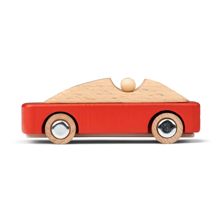 Liewood Voiture de sport en bois | Apple red