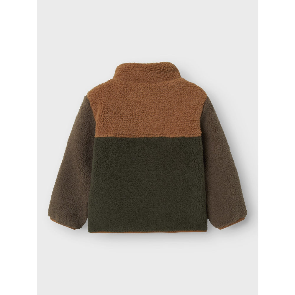 Køb Name It Toasted Coconut Nmmmonico Teddy Jacket Block