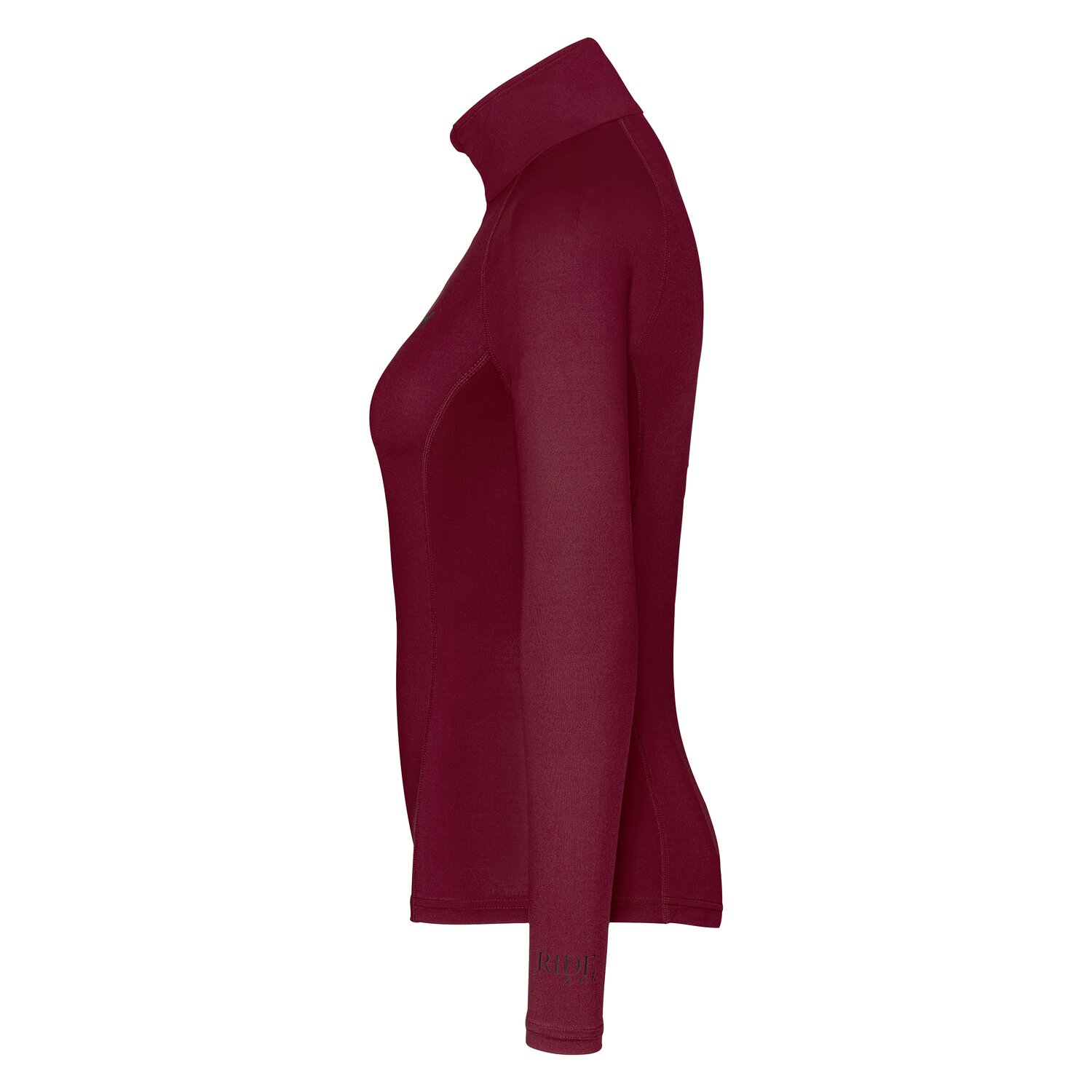 RIDE now Funktionsshirt mit Print - wine red
