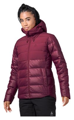 Doudoune à Capuche Femme Odlo Severin N-Thermic Rouge Raspberry Fudge