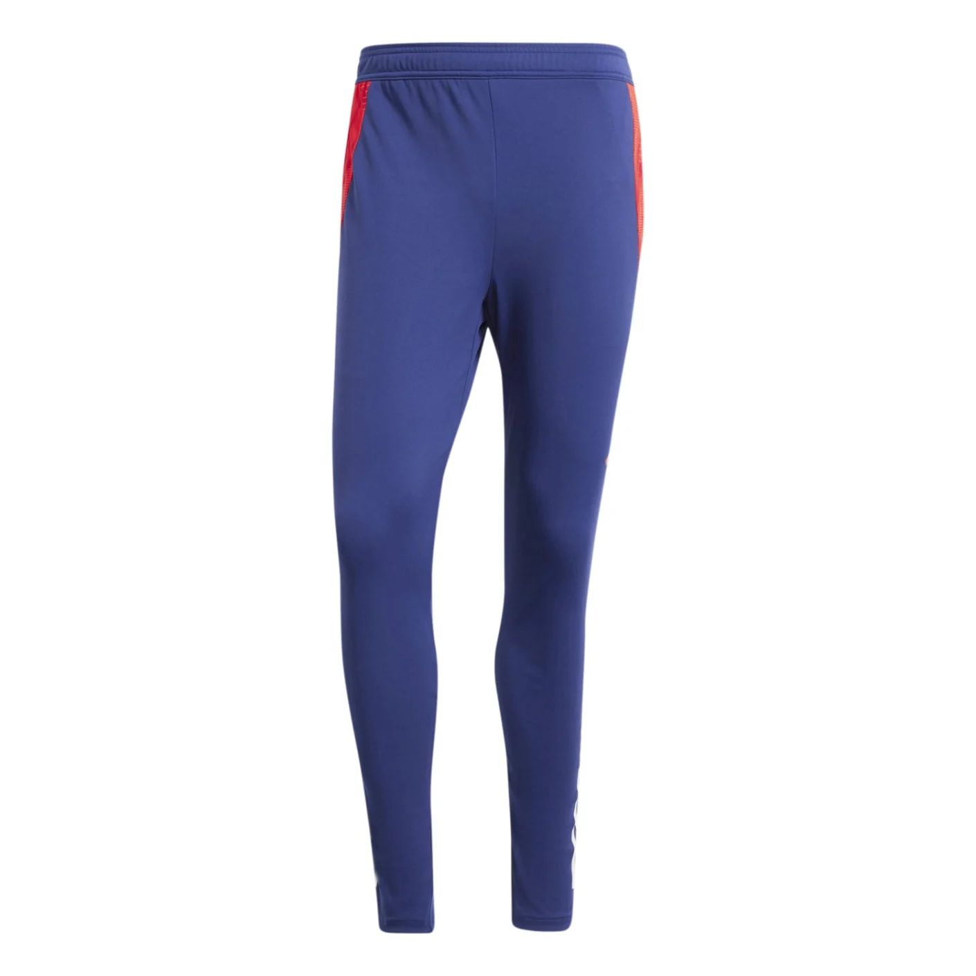 Adidas Olympique Lyon Trainingsbroek 2024-2025 Donkerblauw Rood Wit