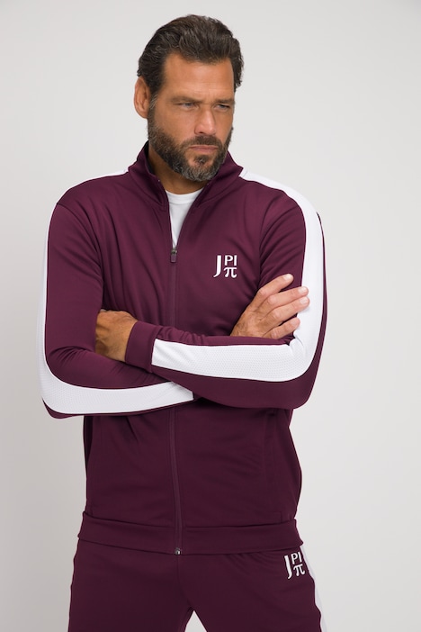 JAY-PI Trainingsjacke, Fitness, Stehkragen, bis 8 XL