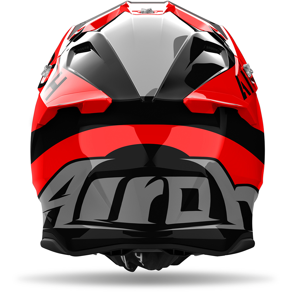Airoh - Casque Twist 3 King Rouge / Gris / Noir / Brillant