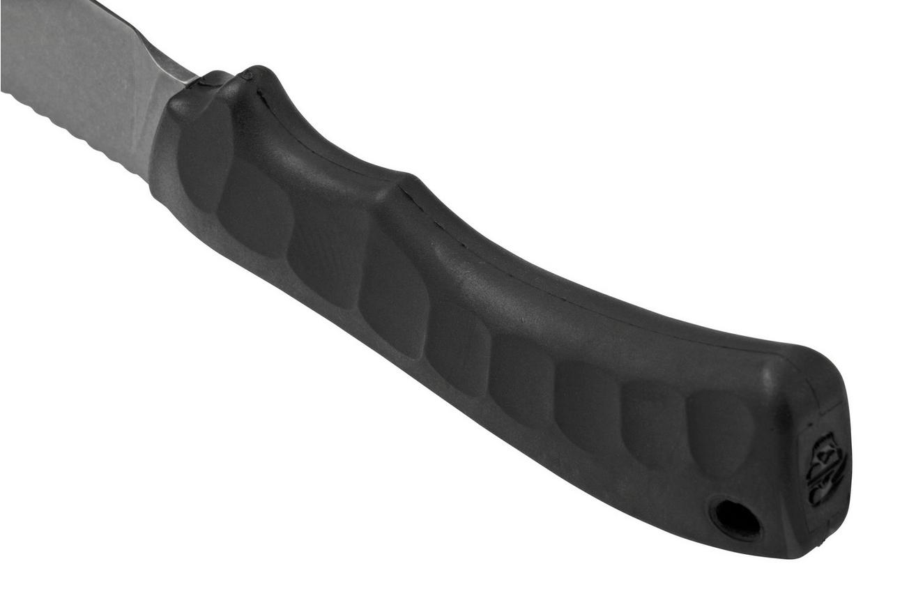 SOG Ace Stonewashed, Black Sheath ACE1001-CP vaststaand mes