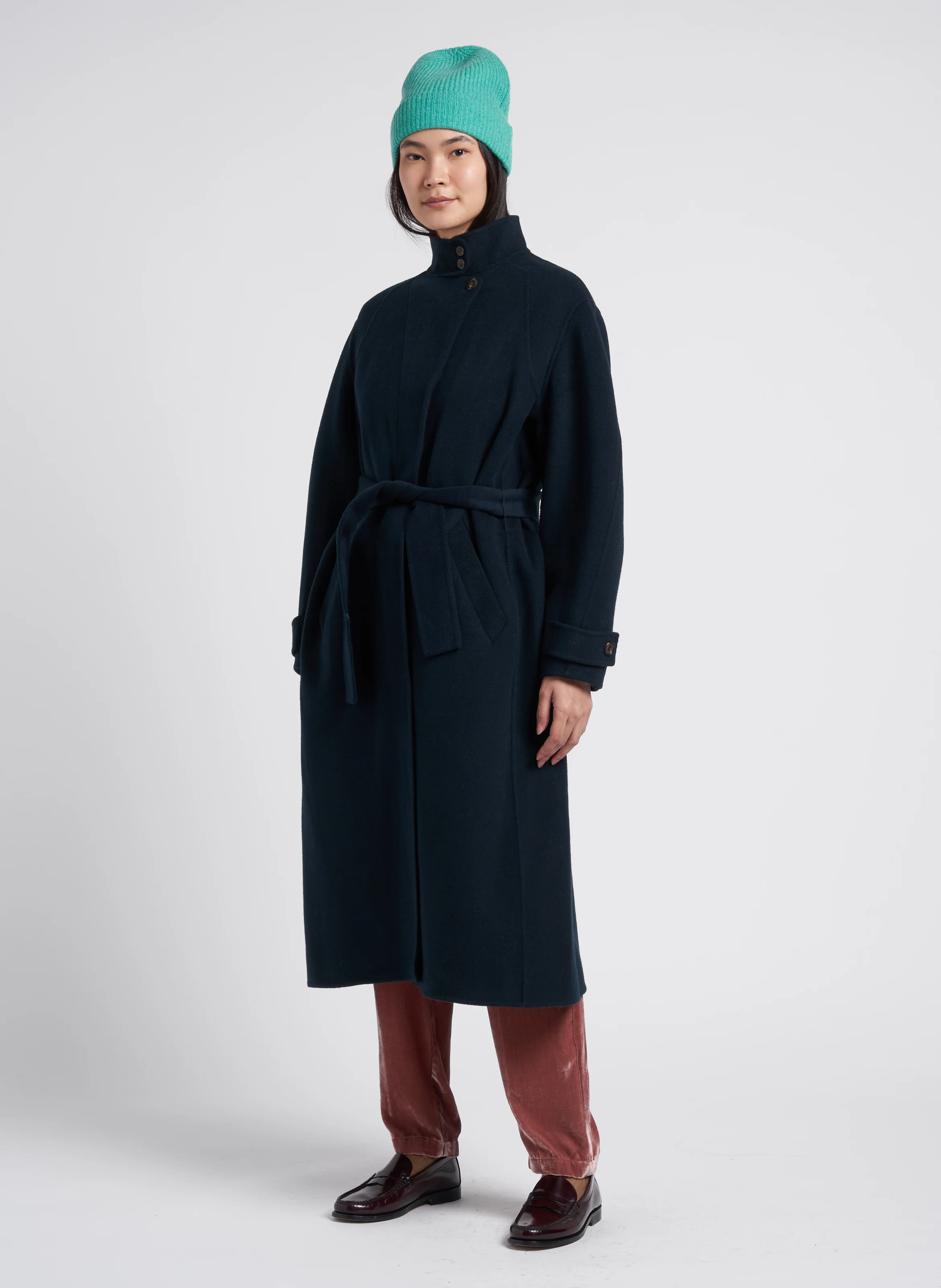 PIERICO - Jogging droit effet velours | Rose