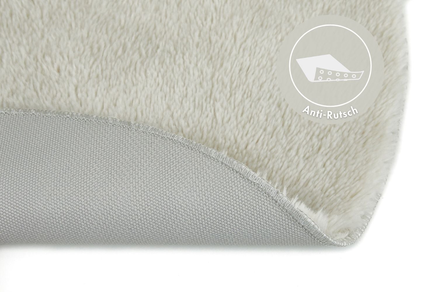 Badmat Florida, rond 60 cm, in beige
