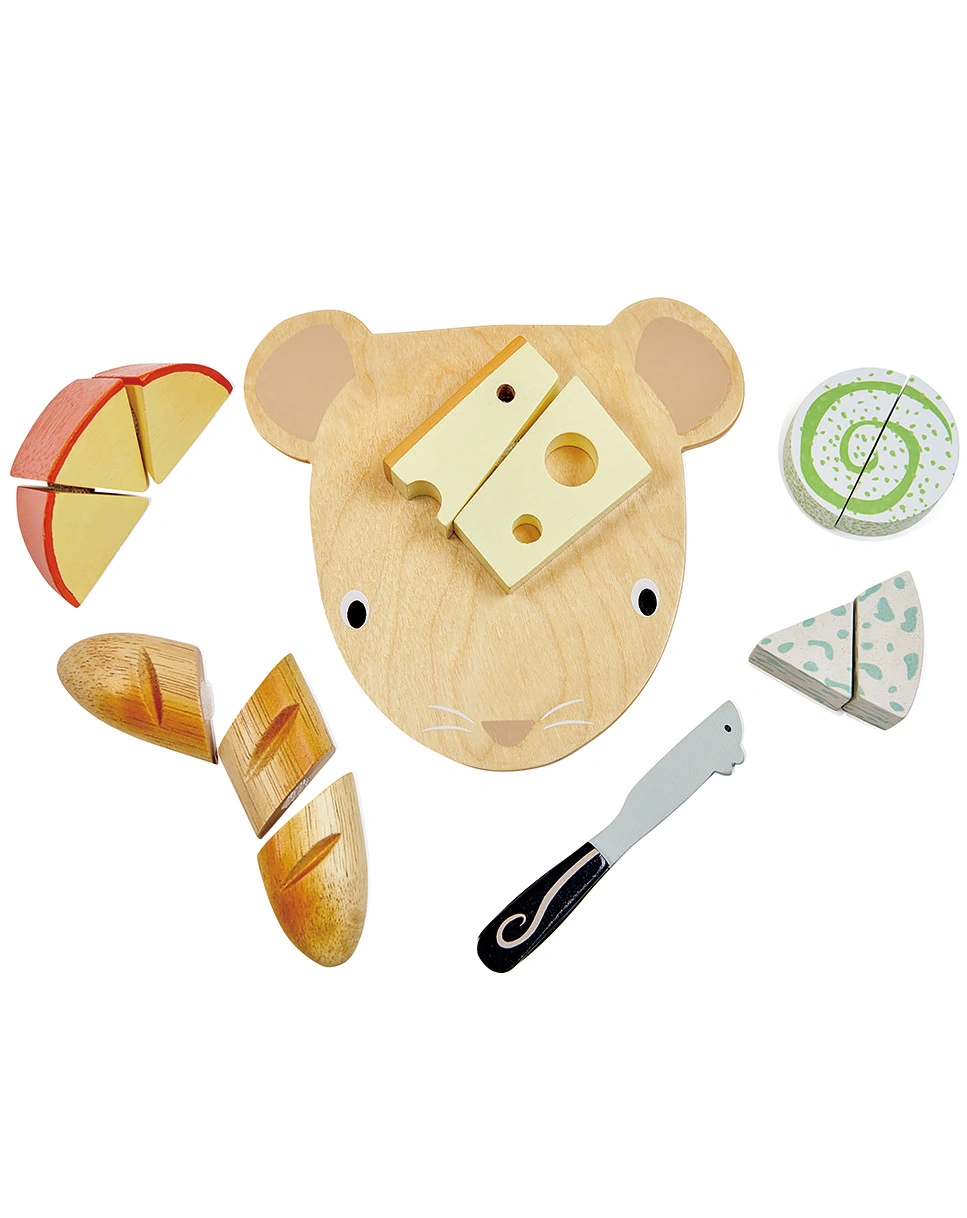 Spielset KÄSESCHNEIDEBRETT aus Holz