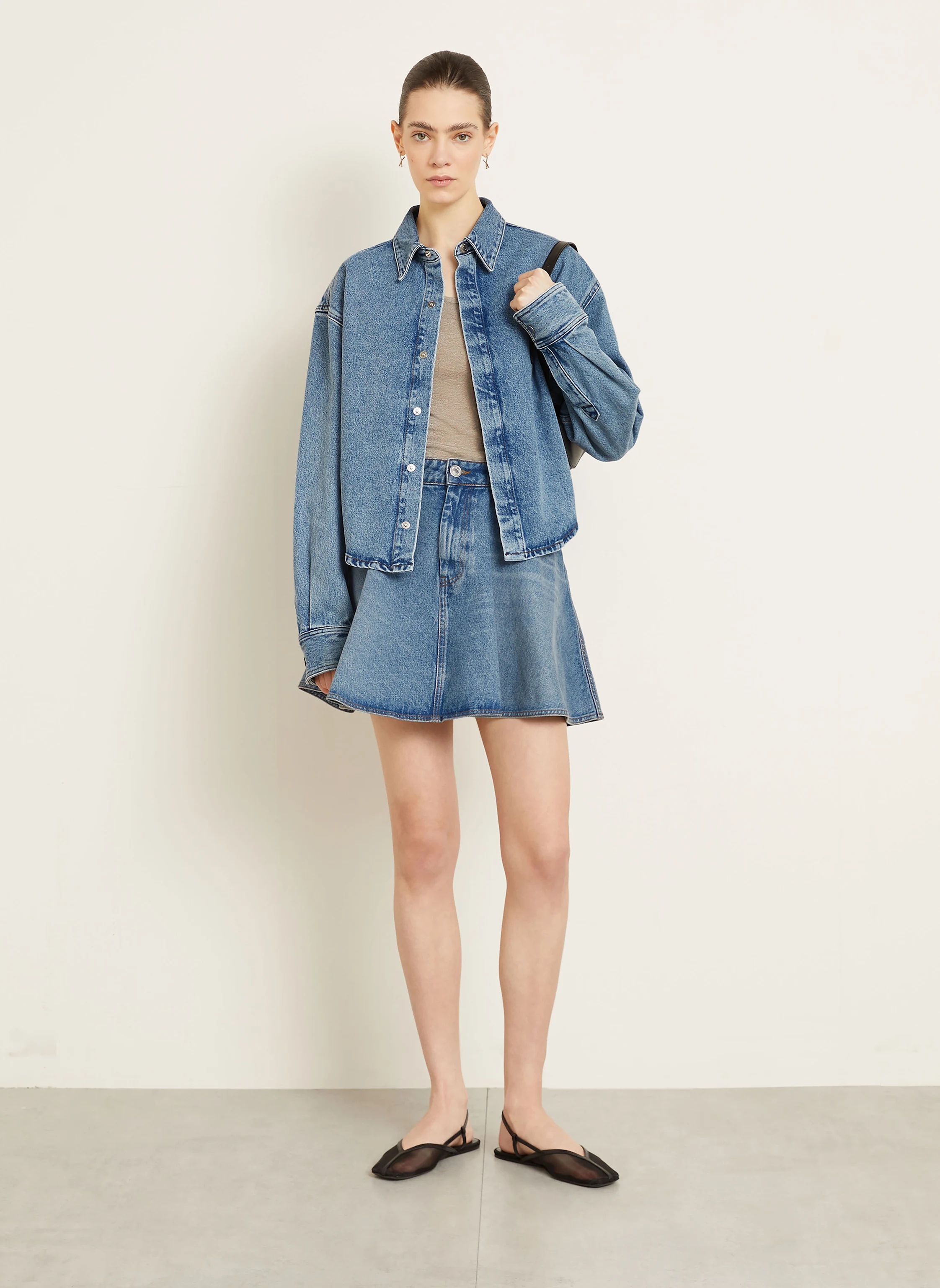 AMI PARIS Jeansrock