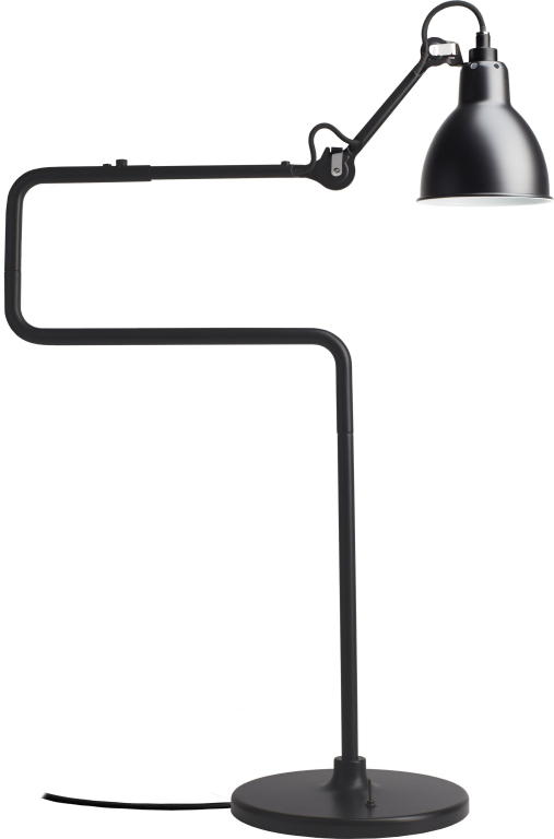 DCW éditions Lampe Gras N317 bureaulamp Zwart