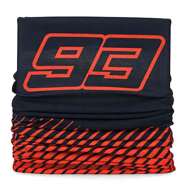 marc marquez - Tour de cou 93 Technical and Stripes Bleu / Rouge