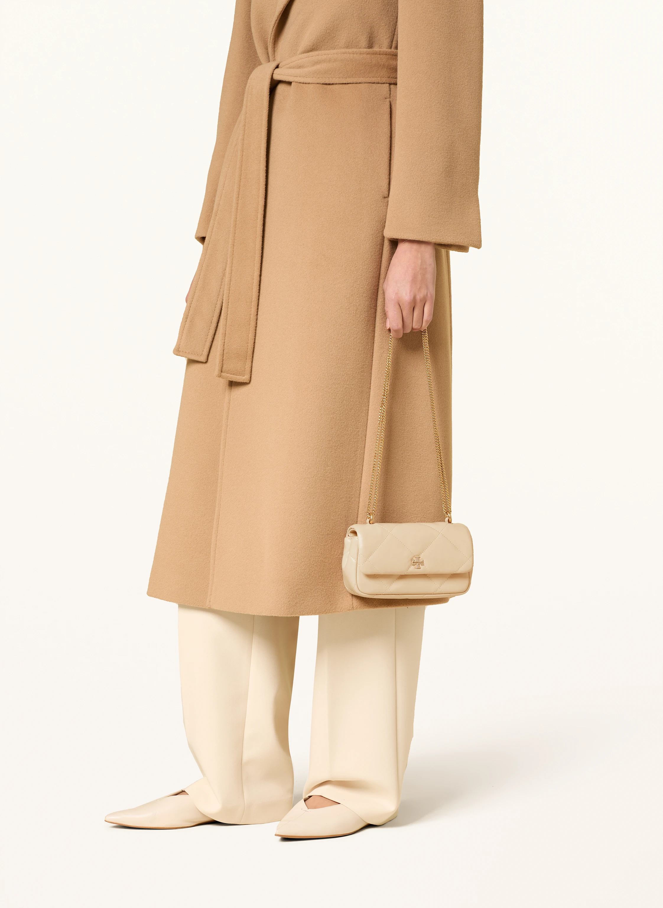 TORY BURCH Umhängetasche KIRA mit Schmucksteinen