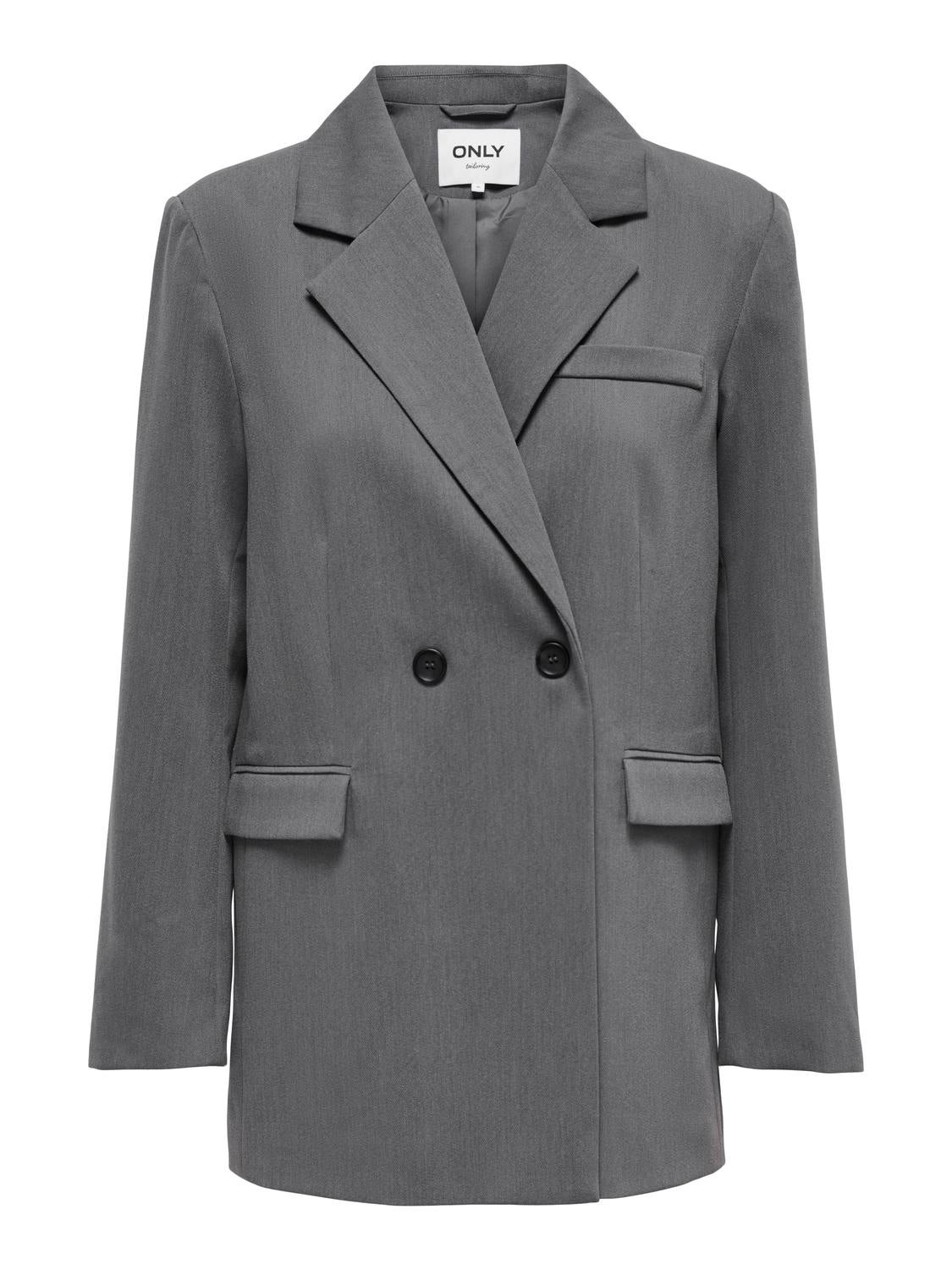 ONLTILLY Blazer Medium Grey Melange