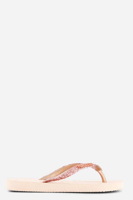 Havaianas Slim Glitter II Slippers roze Rubber