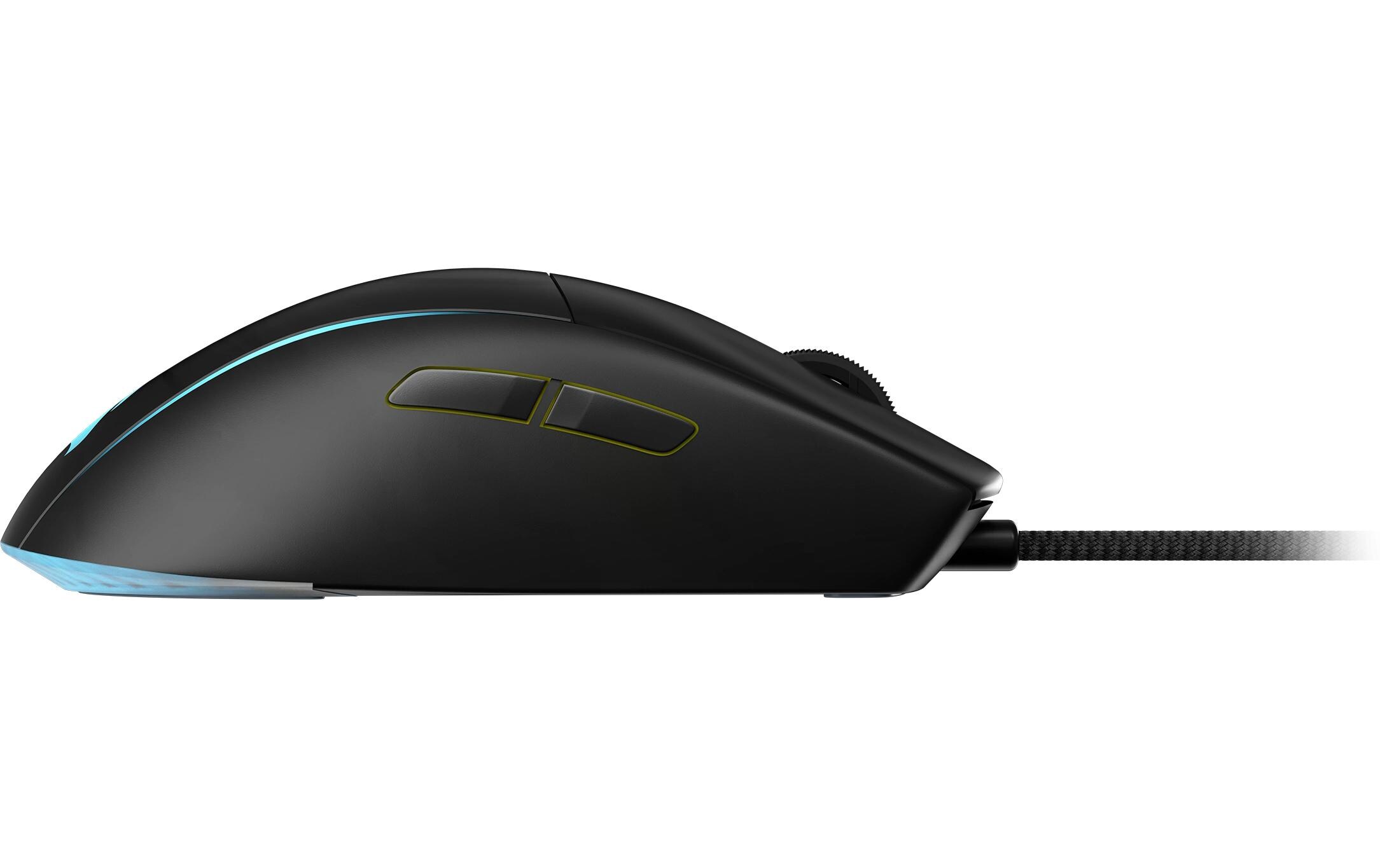 Gaming-Maus M75 SchwarzLeichte RGB-Gaming-Maus mit 26'000 dpi Corsair «Marksman»-Sensor