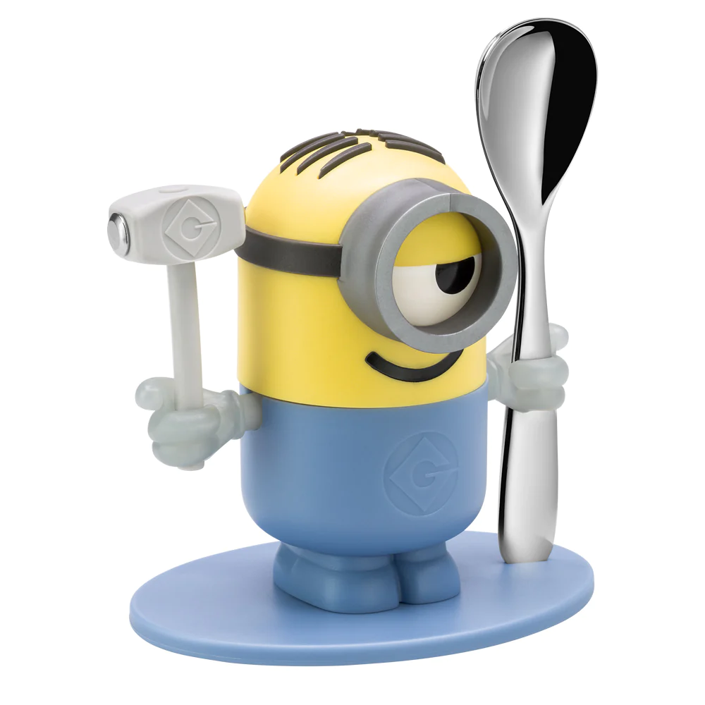 Coquetier Les minions avec cuillère WMF