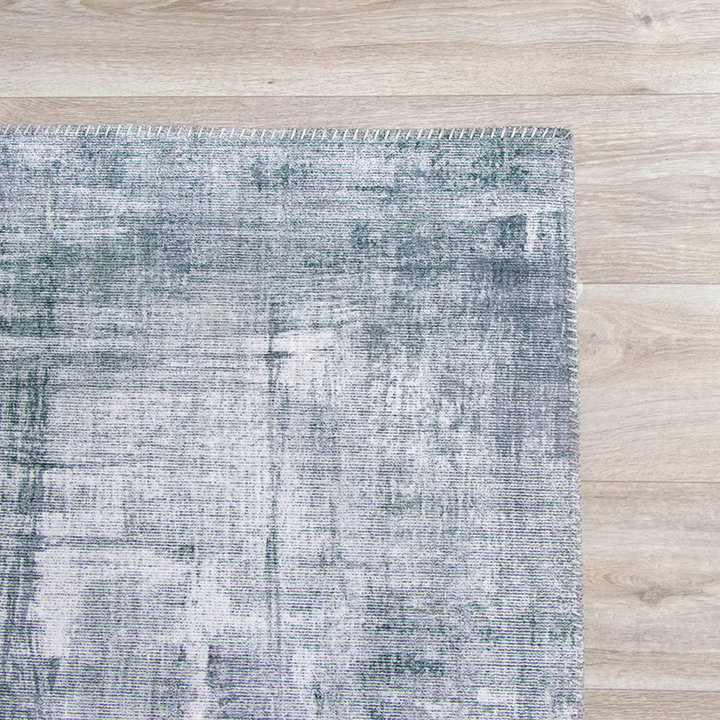 Modern vloerkleed - Strength Grijs/Groen